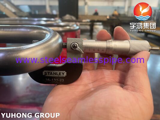 ASME SB163 Monel 400 Copper Nickel Alloy Seamless U bend Tube, TEMA Heat Exchanger, Shell και Tube Heat Exchanger Εφαρμογή