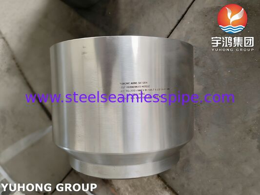 ASTM A105N Σφυρηλατητές από χάλυβα άνθρακα ASME Αυτοενισχυμένες βρύσες για δοχεία υπό πίεση