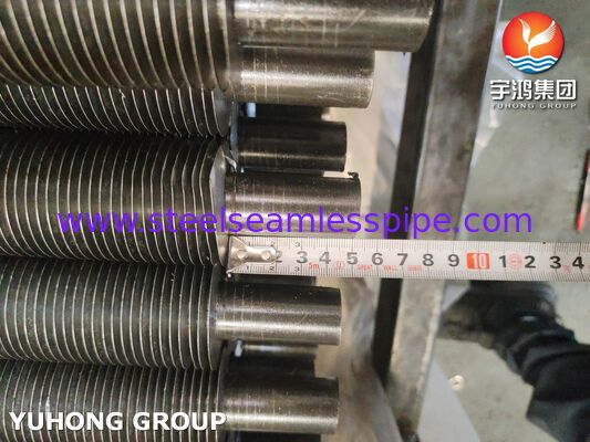 ASTM A179 Χάλυβα άνθρακα Χωρίς Σύνδεση Τύπος G Εγκατεστημένος Τύπος Πινών Για HRSG Οικονομητήρα Κεταλιού Και Υπερθέρμανση