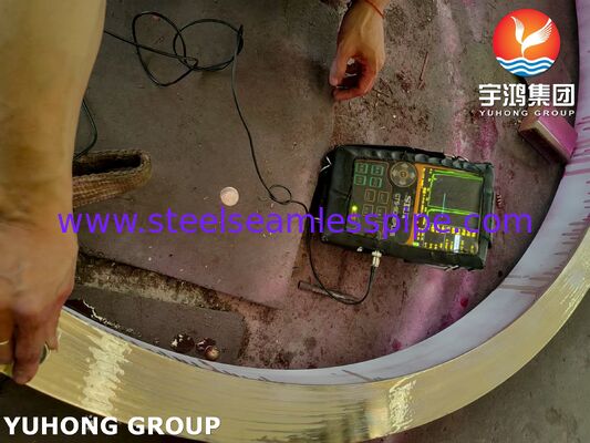 ASME SB171 C70600 CuNi 90/10 σφυρηλατημένο δαχτυλίδι για συστήματα θαλάσσιου νερού και θαλάσσιων συστημάτων