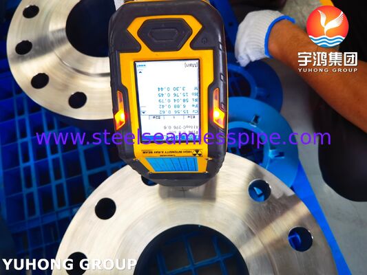 ASTM B564 UNS N10276 / Hastelloy C276 Φλάντζης λαιμού συγκόλλησης, ανυψωμένη όψη (RF) κλάση 150/300/600, για αφαλάτωση θαλασσινού νερού