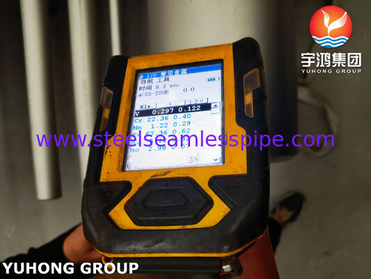 ASTM A790 UNS S31803 Αποφλοιωμένος Διπλός Ανοξείδωτος Σωλήνας Χωρίς Συγκόλληση για Επεξεργασία Νερού