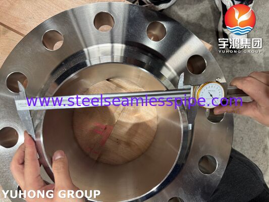 ASTM A182 F51 τυφλή ακτινοβολία RF φλάντζης Duplex 2205 σφυρηλατημένη, υψηλής αντοχής, ανθεκτική στη διάβρωση για πετρέλαιο και φυσικό αέριο