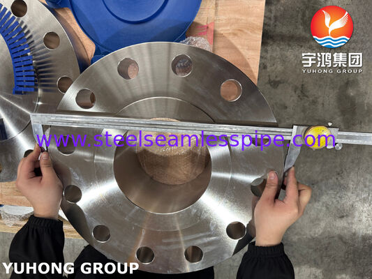 ASTM A182 F51 τυφλή ακτινοβολία RF φλάντζης Duplex 2205 σφυρηλατημένη, υψηλής αντοχής, ανθεκτική στη διάβρωση για πετρέλαιο και φυσικό αέριο