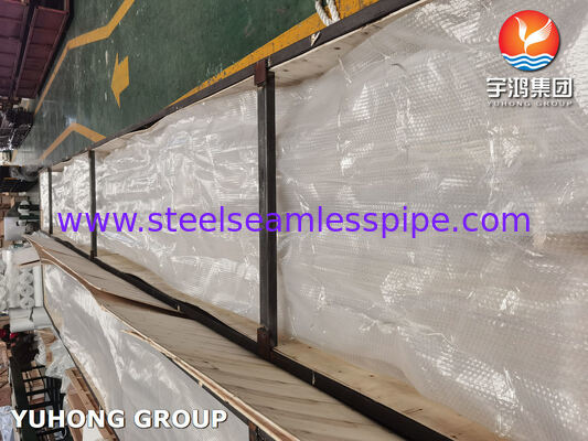 ASME SB111 C68700 Αρσενικούχος Ορείχαλκος Αλουμινίου Σωλήνας σε σχήμα U χωρίς συγκόλληση με Επίθεση Πρόσκρουσης