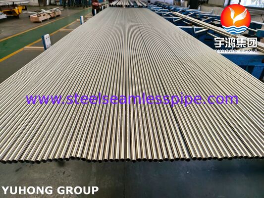 ASTM B163 Incoloy 800H Νικελικό κράμα σωλήνα διάλυμα αναψυγμένο αδιάβροχο σωλήνα για ανταλλακτές θερμότητας