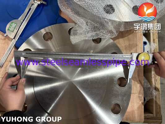 ASTM A182 F51 Duplex 2205 Τυφλή Φλάντζα ASME B16.5 BLRF Φλάντζα Duplex Ατσάλινη Φλάντζα