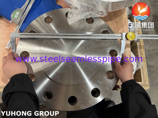 ASTM A182 F51 Duplex 2205 Τυφλή Φλάντζα ASME B16.5 BLRF Φλάντζα Duplex Ατσάλινη Φλάντζα