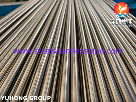 ASTM B163 UNS N08810 Incoloy 800H Χαλύβδινος Σωλήνας από Κράμα Νικελίου Λαμπρής Ανόπτησης χωρίς Συγκόλληση για Συμπυκνωτή