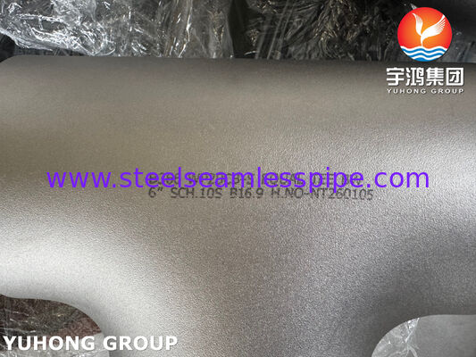 ASTM B366 N08810 Incoloy 800H Nickel Alloy Equal Tee για σωλήνες υψηλής θερμοκρασίας
