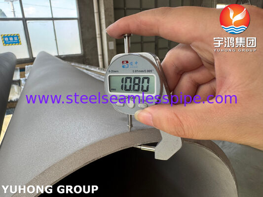 ASME SB725 UNS N04400 Monel 400 Νικελικό κράμα Χάλυβα Ζυγισμένα σωλήνες για πετρέλαιο και φυσικό αέριο Ναυτικά έργα