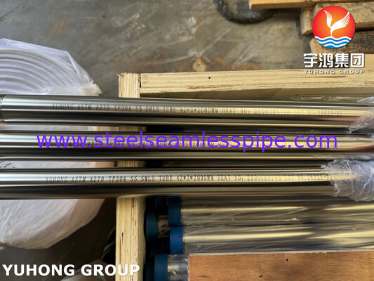 3A ASTM A270 TP304 Τροφικός αδιάβροχος υγιεινός σωλήνας από ανοξείδωτο χάλυβα για απόσταξη