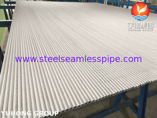ASME SA213 TP316L Χωρίς έλξη σωλήνας C≤0,035% Όχι PWHT μετά την συγκόλληση Διασφαιρικό ανθεκτικό στη διάβρωση για εναλλάκτη θερμότητας