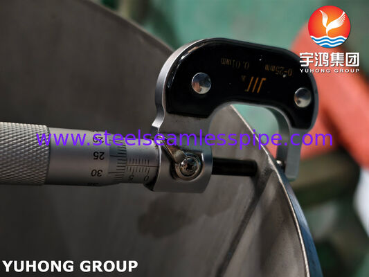 ASTM A358-CL1 TP316/TP316L Ηλεκτρικά συγκολλημένοι σωλήνες από ανοξείδωτο χάλυβα με ισχυρή αντοχή στη διάβρωση