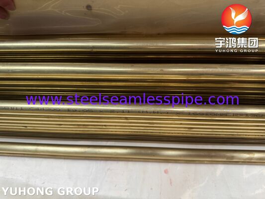 ASME SB111 C44300 Τύπος από κράμα χαλκού U-Bend για εναλλάκτη θερμότητας