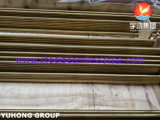 ASME SB111 C44300 Τύπος από κράμα χαλκού U-Bend για εναλλάκτη θερμότητας