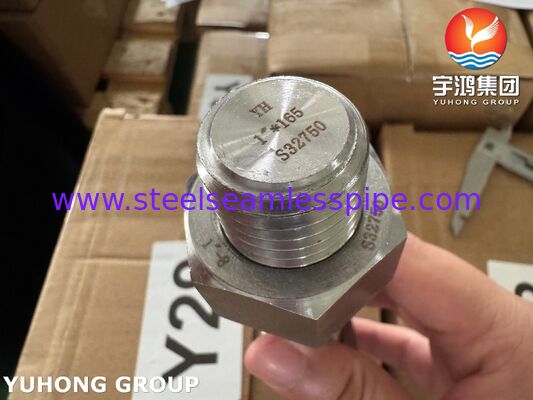 Υπερ-διπλής σύνδεση ISO4017 S32205 2205 διπλής χάλυβα Hex Bolt Nut Washer