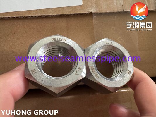 Υπερ-διπλής σύνδεση ISO4017 S32205 2205 διπλής χάλυβα Hex Bolt Nut Washer