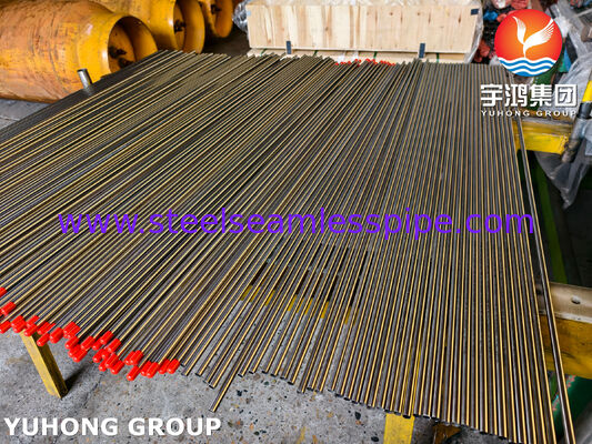 ASME SA789 UNS32205 S31803 Διπλός ατσάλινος άψογος σωλήνας ανταλλακτής θερμότητας σωλήνας για ανταλλακτή θερμότητας, επεξεργασία νερού, επεξεργασία τροφίμων
