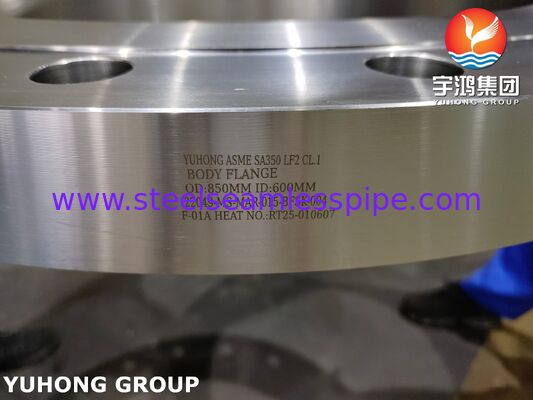 ASME SA350 LF2 CL.1 Σφυρηλατημένη φλέγγια σώματος από ανθρακούχο και χαμηλό κράμα χάλυβα για χαμηλές θερμοκρασίες