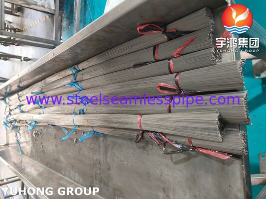 AISI304 SUS304 Cold Drawn Stainless Steel Medical Capillary Tube For Hypodermic Needle Tubing