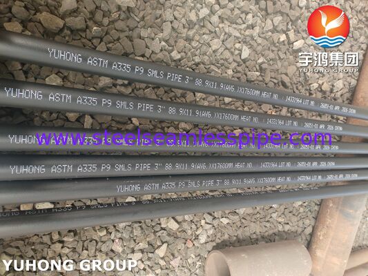 ASTM A335 P22 Σύνθετο χάλυβα αδιάβροχο σωλήνα
