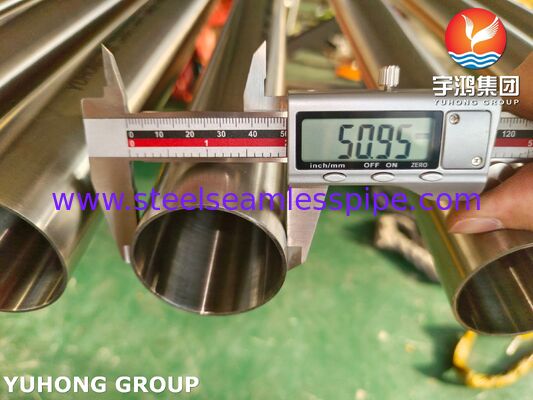 3Α ASME SA270 TP304 Υγιεινός αδιάβροχος σωλήνας από ανοξείδωτο χάλυβα για τη βιομηχανία ζάχαρης MP EP