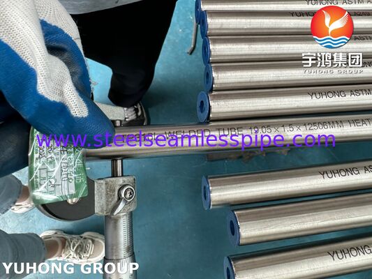 Σωλήνας από ανοξείδωτο χάλυβα ASTM A249 / ASME SA249 TP316L με φωτεινή ανόπτηση, συγκολλημένος, για αεροσυμπυκνωτές