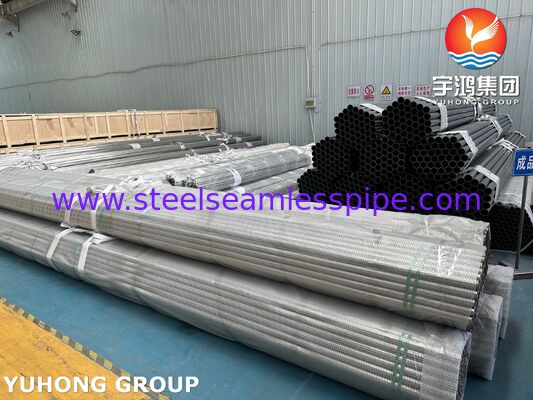 Σωλήνας από ανοξείδωτο χάλυβα ASTM A249 / ASME SA249 TP316L με φωτεινή ανόπτηση, συγκολλημένος, για αεροσυμπυκνωτές