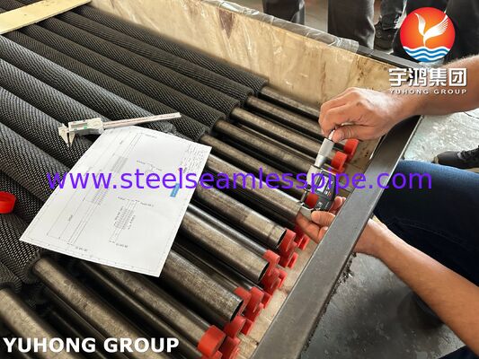 ASTM SA213 T22 Σωλήνες με τρυφερό πτερύγιο για ανταλλακτές θερμότητας υψηλής θερμοκρασίας και λέβητες