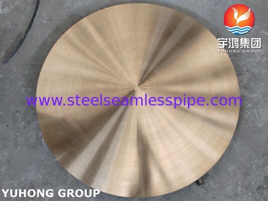 ΚΑΜΒΡΟΣ ΛΟΥΣΙΑΣ Στρογγυλή πλάκα NAVAL BRASS ASME SB171 C46400 O25 FORGED DISC