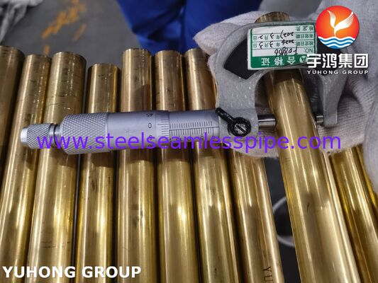 Αδιάβροχο σωλήνα από κράμα χαλκού ASTM B111 C44300 C70600 C71500 C68700 C71640 Εφαρμογή ψύκτη αέρα ψυγείο θερμοκηπίου συμπυκνωτή