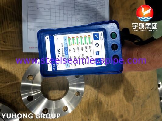 DIN 86033 CuNi 90/10 (C71500) Slip On Flange Φλάντζα σωλήνων νικελίου από χαλκό θαλάσσης