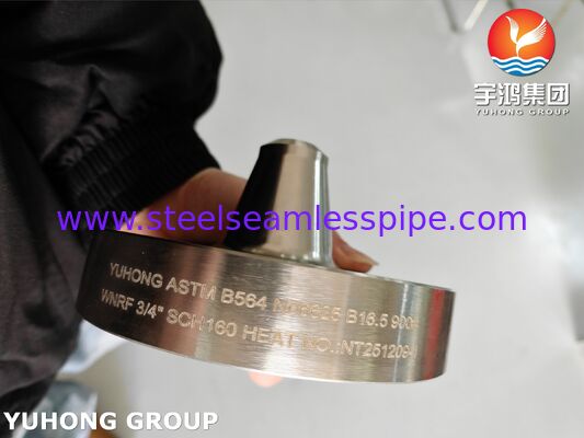 Φλάντζα από κράμα νικελίου 625 ASTM B564 UNS N06625 Φλάντζα λαιμού συγκόλλησης Inconel 625 WNRF Φλάντζα