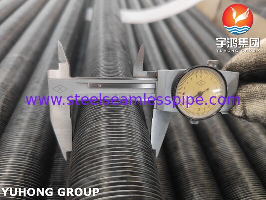 Ενσωματωμένοι σωλήνες πτερυγίων (ASME SA209 + Aluminium 1060 Fin Material) για ξηρό ψύκτη