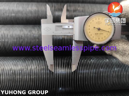 Ενσωματωμένοι σωλήνες πτερυγίων (ASME SA209 + Aluminium 1060 Fin Material) για ξηρό ψύκτη
