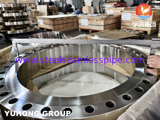ASTM A182 F316L WNRF πλαστική φλάντσα από ανοξείδωτο χάλυβα για διαβρωτικά συστήματα σωλήνων