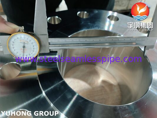Υπερ-διπλό 2507 φλέγγι ASTM A182 UNS S32750 / F53 Υπερ-διπλό φλέγγι λαιμού συγκόλλησης