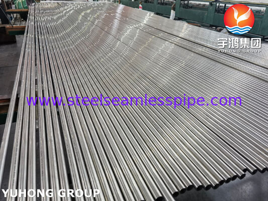 ASTM B111 C71500 Copper Nickel Alloy Seamless Tube for Heat Exchanger