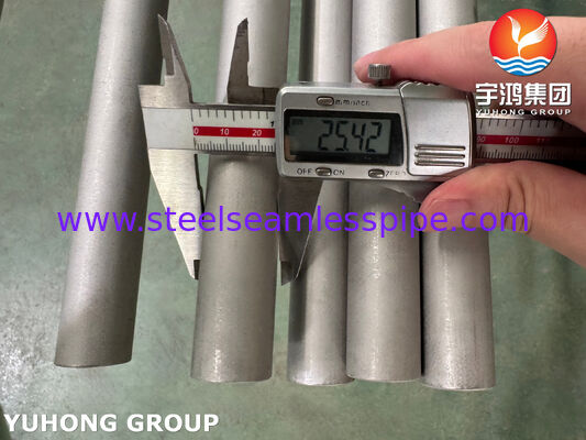 ASME SB163 N08825 Σωλήνας από κράμα νικελίου χωρίς ραφή για εναλλάκτη θερμότητας