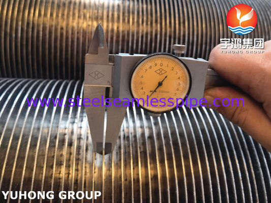 ASTM A269 TP321 Υψηλής συχνότητας συγκολλημένοι σπειροειδείς σωλήνες για ανταλλακτές θερμότητας