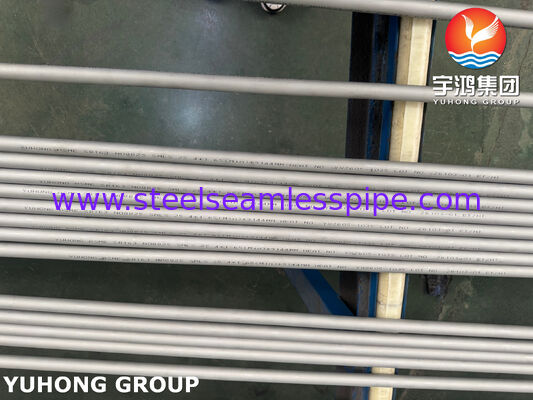ASME SB163 UNS N08825 Inconel 825 Seamless Tube, Ni-Cr-Mo-Cu Alloy Steel for Condensers and Heat Exchangers