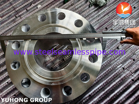 ASTM A182 F347 Фланец с шейкой для сварки / EN 1.4550 Фланец из нержавеющей стали WNRTJ Фланец