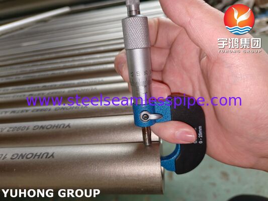ASTM A312 TP304 / UNS S30400 Άνευ Ραφής Σωλήνας από Ανοξείδωτο Χάλυβα για τη Χημική Βιομηχανία