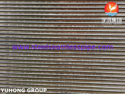 Χάλυβα ατσάλινο αδιάβροχο σωλήνα ASTM A268 TP410 1.4006 Σωλήνα κλιβάνου για τη βιομηχανία διύλισης