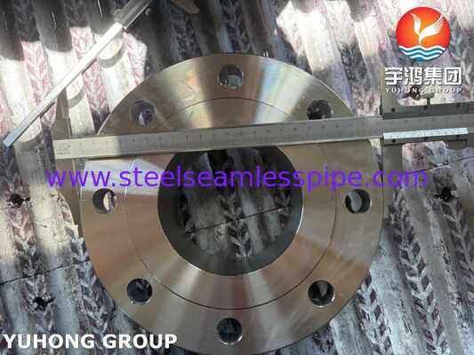 ASTM A182 F51 Φλάνσα UNS S31803 Διπλής χάλυβα ζύγιση λαιμό φλάνσα σφυρηλατημένη WNRF φλάνσα