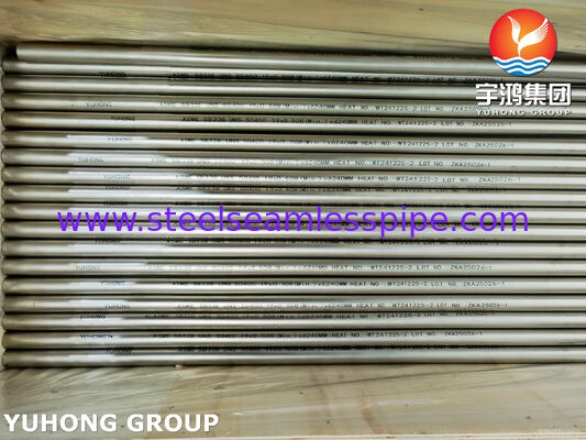 ASME SB338 UNS R50400 Χωρίς συγκόλληση σωλήνες τιτανίου για συμπυκνωτές και εναλλάκτες θερμότητας