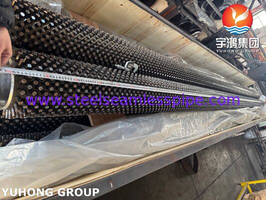 ASTM A335 P22 Studded Tubes for Waste Heat Recovery