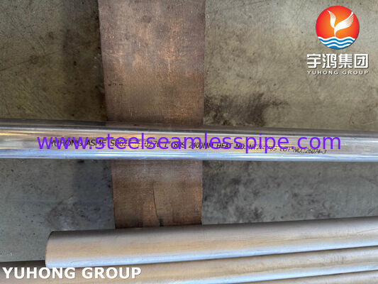 ASME SB622 UNS N10276 Nickel Alloy Seamless Tube Hastelloy C276 Tube Heat Exchanger Tube