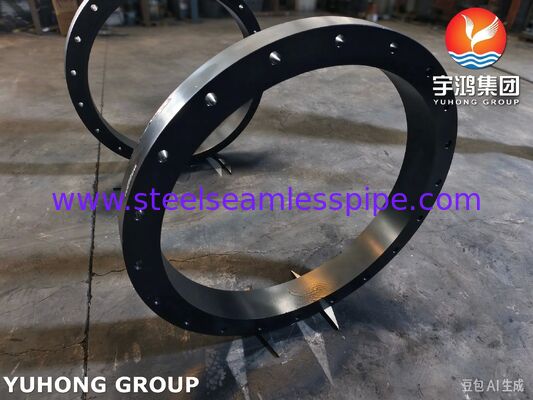 ASME SA266 Gr.2N Gland Ring Carbon Steel Forgings NACE Compliant for Pressure Vessel